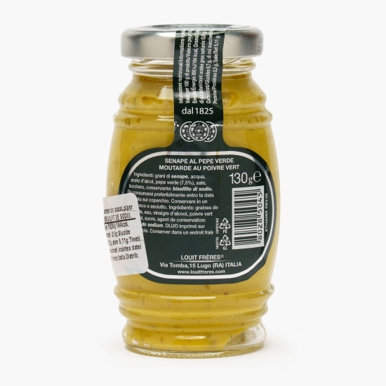 Muștar cu piper verde 130g
