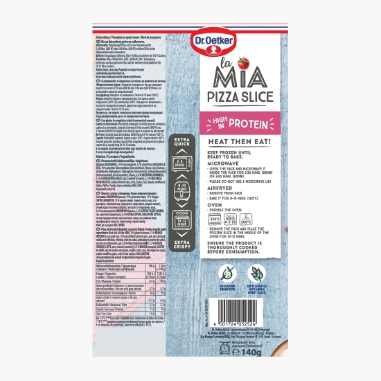 Pizza baghetă cu șuncă și brânză La Mia Slice Ham & Cheese 140g