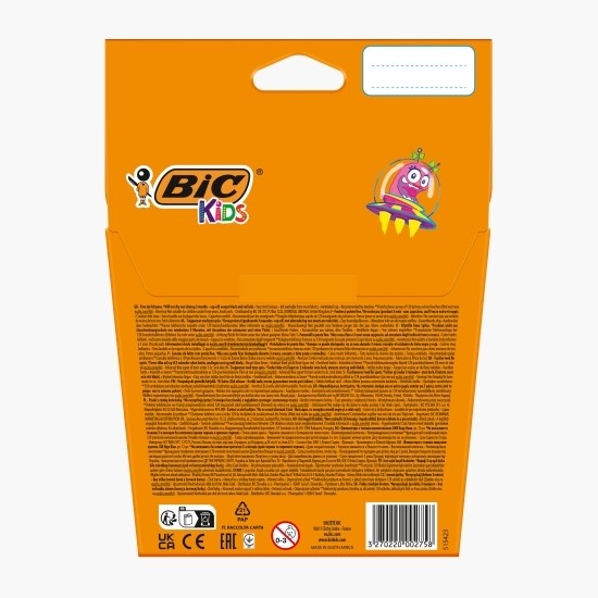 Set markere colorate lavabile Kids Visa 12 buc