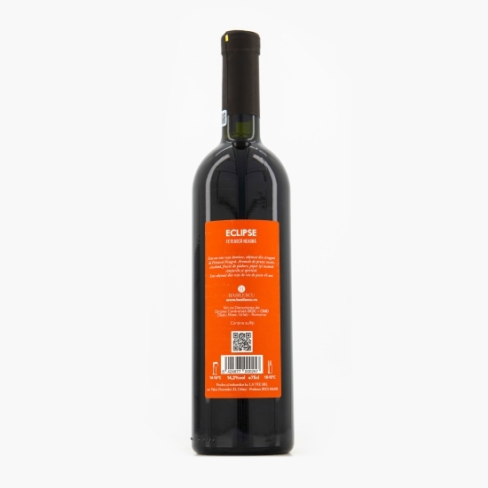 Vin roșu demisec Fetească Neagră Eclipse, 14.2%, 0.75l