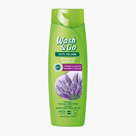 Șampon cu extract de lavandă, Hidratare și Catifelare 360ml