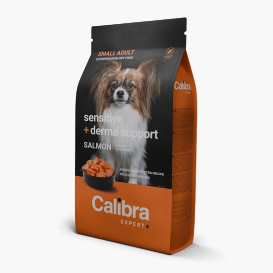 Hrană uscată pentru câini adulți de talie mică Expert Sensitive & Derma Support, cu somon, 1.5kg