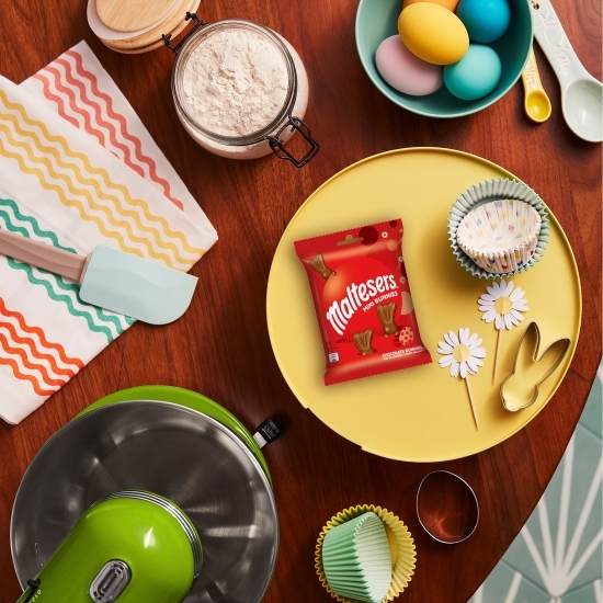 Mini iepurași de ciocolată cu miez ușor și crocant 59g