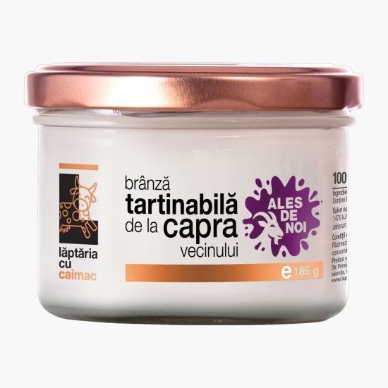Brânză tartinabilă de capră 185g