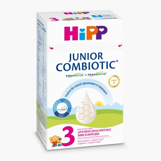 Formulă de lapte praf Junior Combiotic 3, +1 an, 500g
