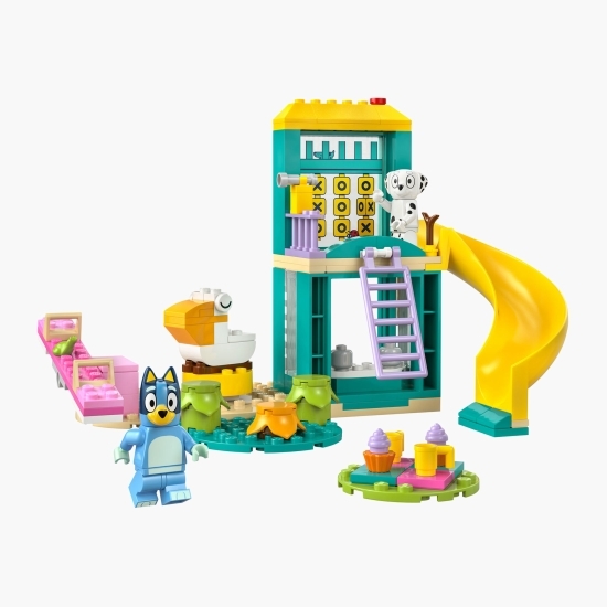 Distracție la locul de joacă cu Bluey și Chloe, 11201 Bluey, 104 piese, +4 ani