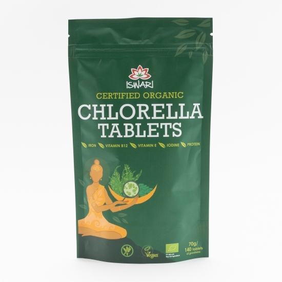 Chlorella eco sub formă de tablete 140buc 70g