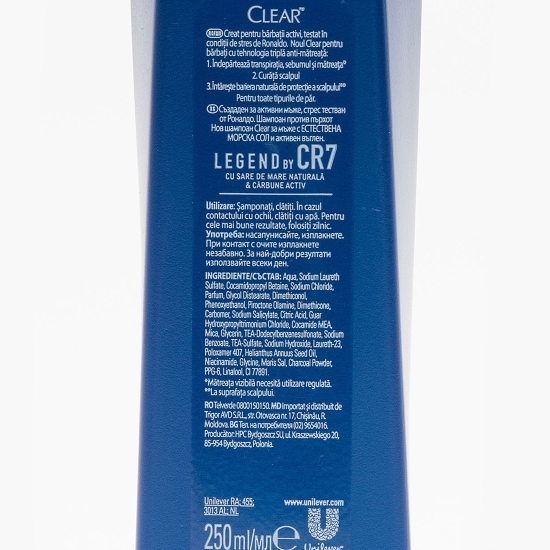 Șampon pentru bărbați Legend by Ronaldo 250ml