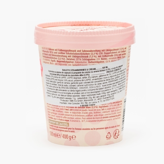 Înghețată cu căpșuni 400g