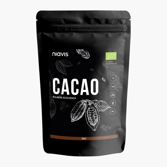 Cacao Criollo pulbere ecologică 250g