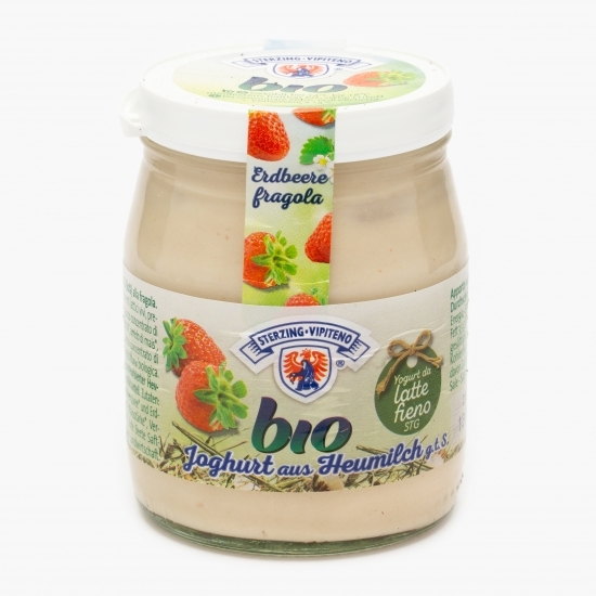 Iaurt eco căpșuni 3.5% grăsime 150g
