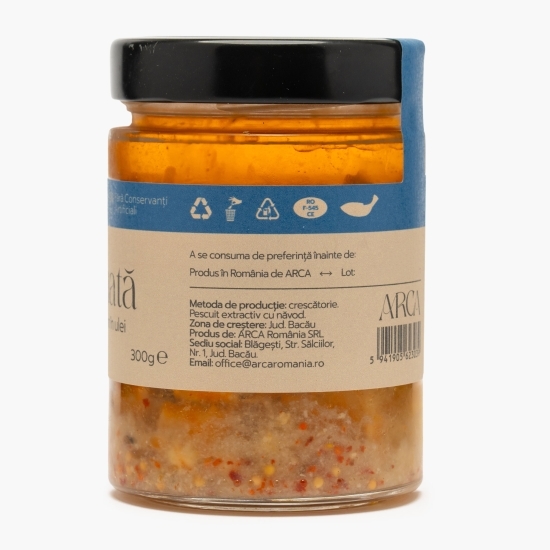 Marinată picantă de sturion în ulei 300g