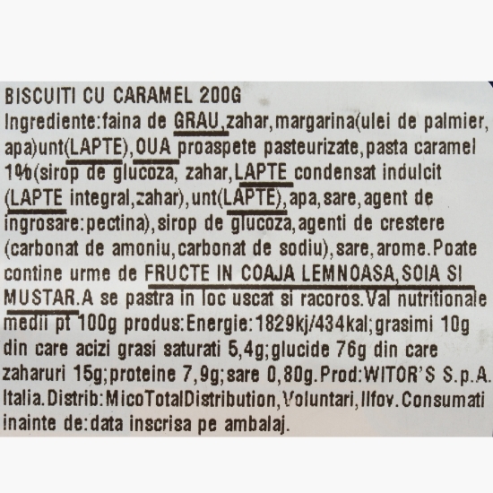 Biscuiți cu caramel Harry Potter 200g