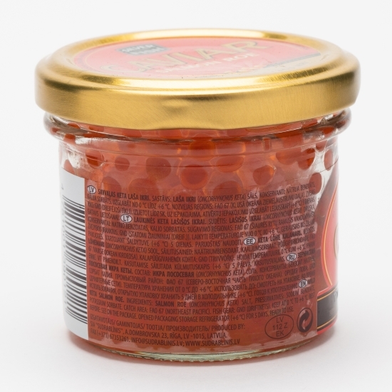 Caviar somon sălbatic Keta 100g