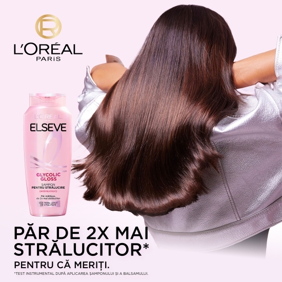 Șampon pentru păr strălucitor Glycolic Gloss 250ml