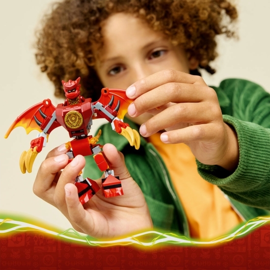 Pachet de luptă cu robotul dragon al lui Kai, 71851 Ninjago, 85 piese, +6 ani