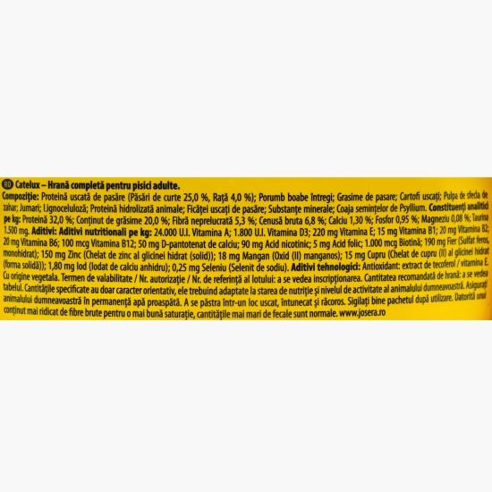 Hrană uscată pentru pisici adulte Catelux 2kg