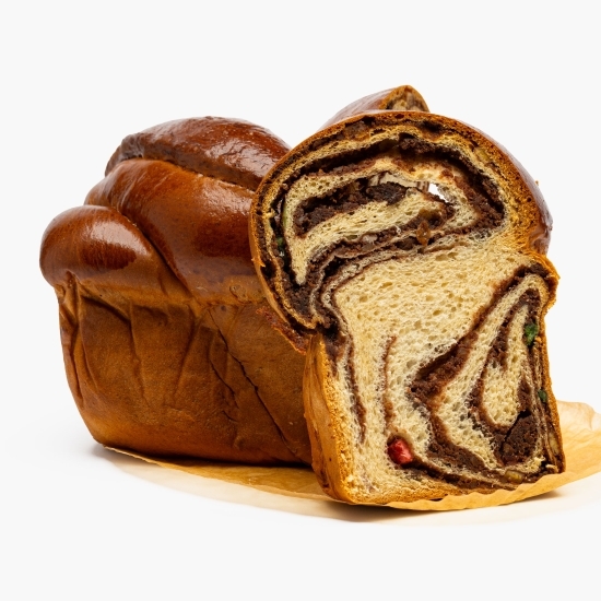 Cozonac cu multă cremă 750g