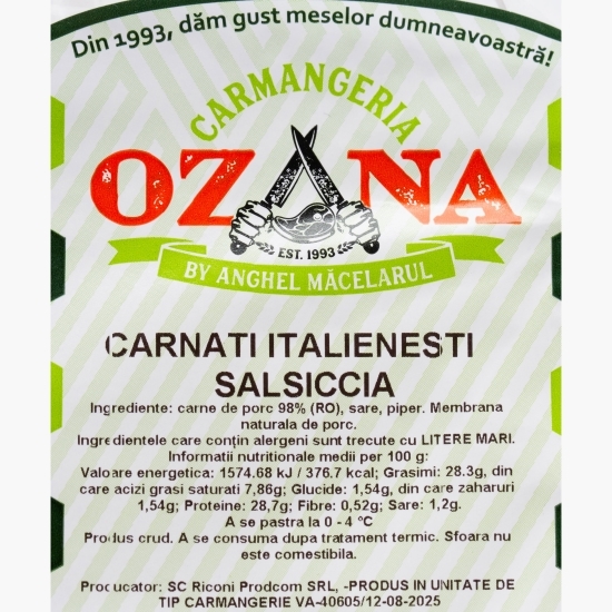 Salsiccia 500g