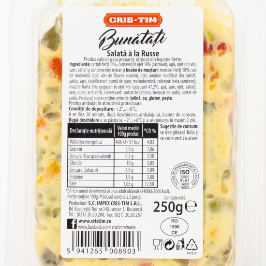 Salată à la russe 250g