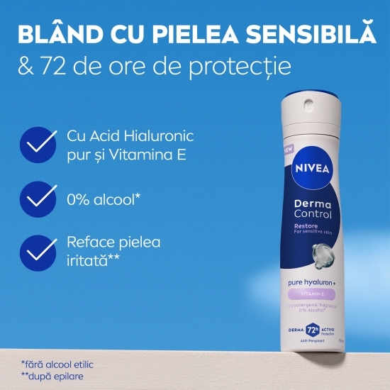 Deodorant antiperspirant spray Derma Control Restore 150ml