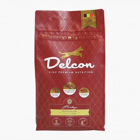 Hrană uscată pentru câini, 3kg, Regular cu miel