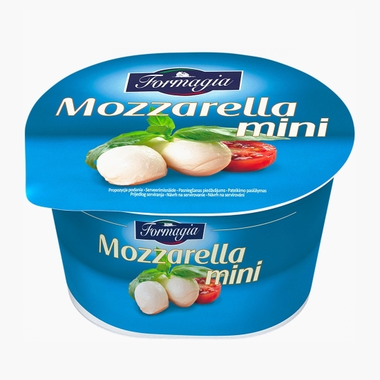 Brânză Mozzarella mini în saramură 125g