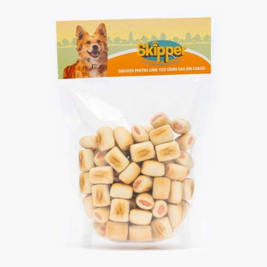 Biscuiți pentru câini mini rulouri cu somon 250g
