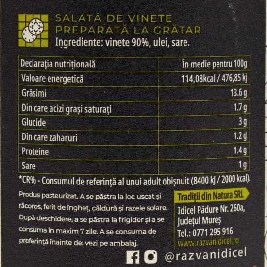 Salată de vinete 340g