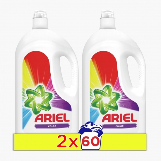 Detergent de rufe lichid Color 120 spălări 2x3.3l