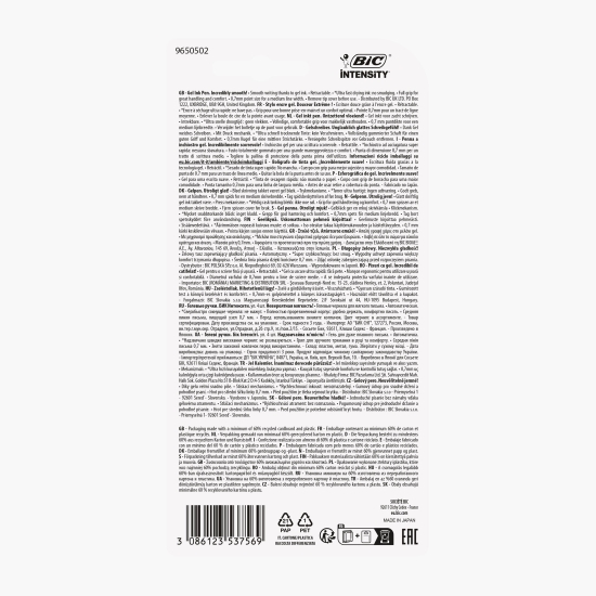 Set 4 pixuri cu gel Roller Gelocity Quick Dry (albastru, negru, roșu, verde)