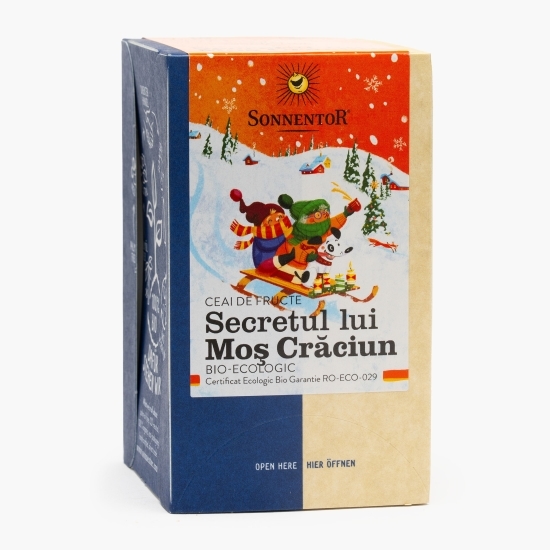 Ceai de fructe eco Secretul lui Moș Crăciun, 18 plicuri