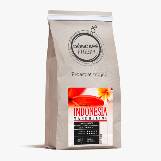 Indonesia Mandheling 250g, cafea boabe prăjită