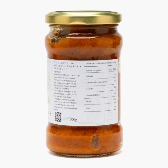 Zacuscă cu fasole de altădată 300g