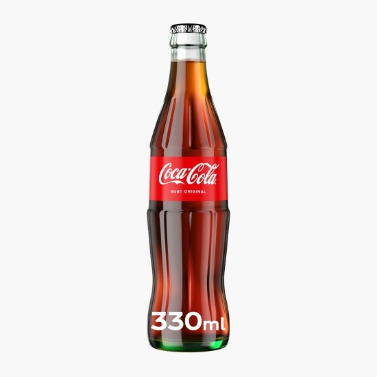 Băutură carbogazoasă cola sticlă 330ml