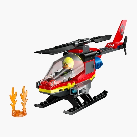 Elicopter de pompieri, 60411 City, 85 piese, +5 ani