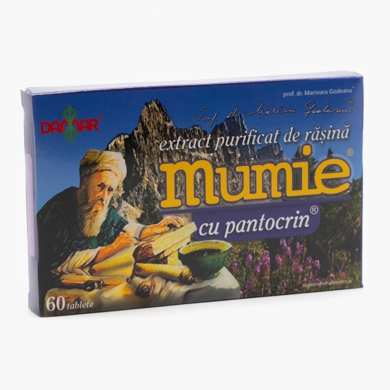 Extract purificat de rășină cu pantocrin 60 tablete