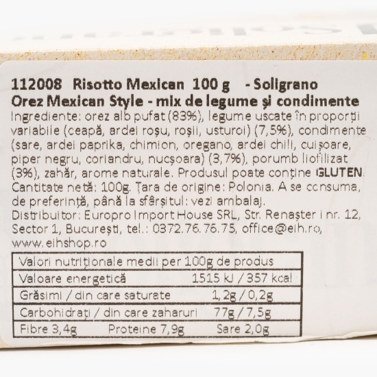 Orez mexican mix de legume și condimente 100g