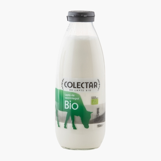 Lapte de vacă integral eco 3.5%-4.1% grăsime, 950ml