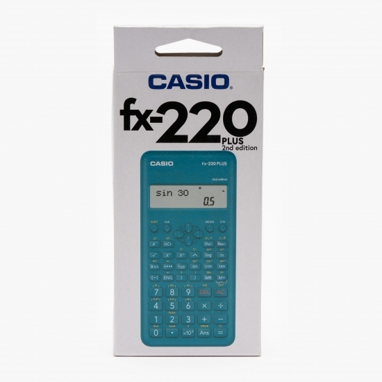 Calculator științific Casio FX-220 Plus, 181 funcții, albastru