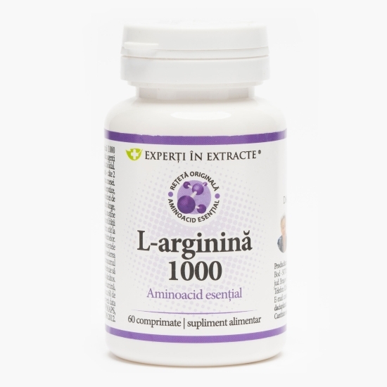L-arginină 1000, 60 comprimate