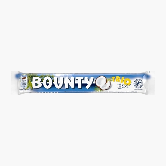 Baton cu cocos învelit în ciocolată cu lapte Trio, 85g
