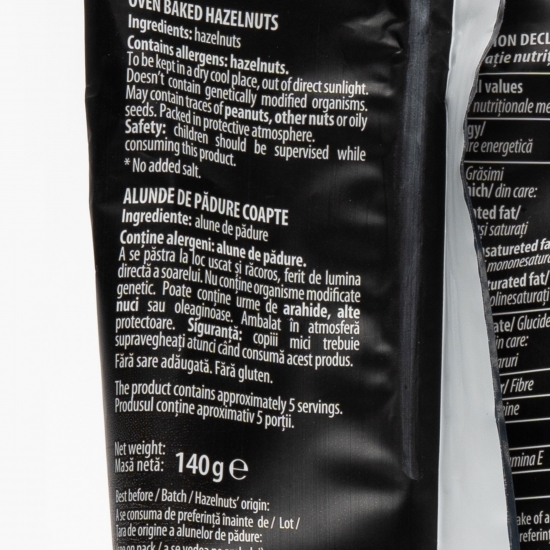 Alune de pădure coapte 140g