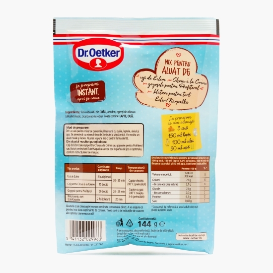 Mix pentru eclere, choux à la creme, profiterol sau karpatka 144g