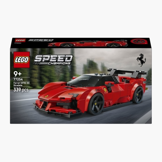 Ferrari SF90 XX Stradale, 77254 Speed Champions, 339 piese, +9 ani