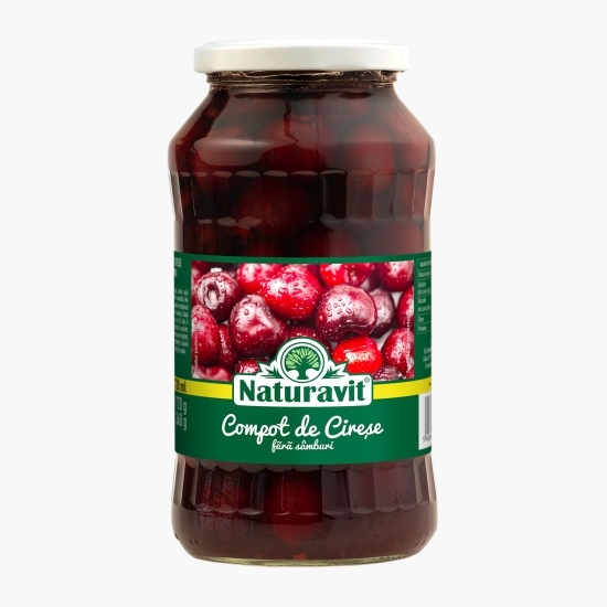 Compot de cireșe fără sâmburi 720g