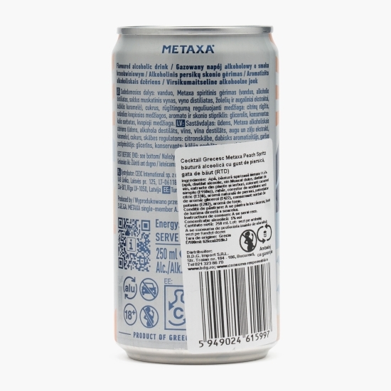 Cocktail Peach Spritz, 5%, doză 250ml