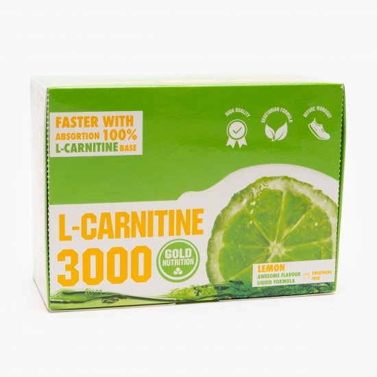 L-Carnitină cu aromă de lămâie 3000mg 20 fiole