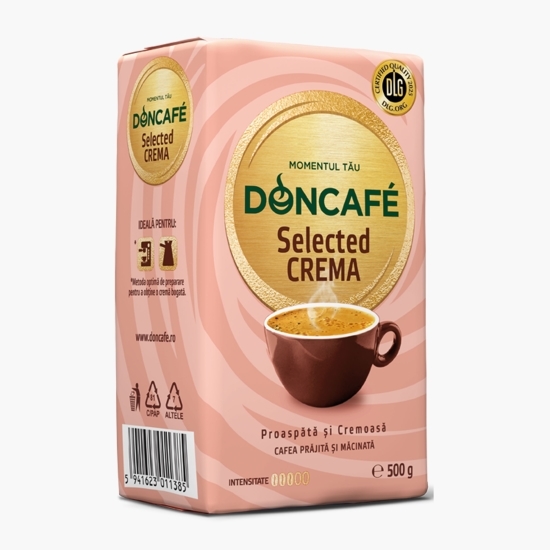Selected Crema 500g, cafea prăjită și măcinată