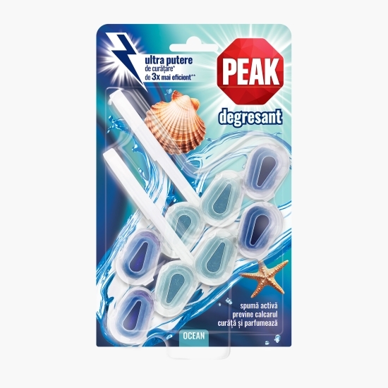Odorizant solid pentru toaletă Degresant Ocean 2x48g